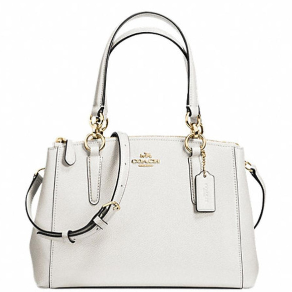 Coach Handbags - Coach "Christie Carryall" Small Purse - Chalk